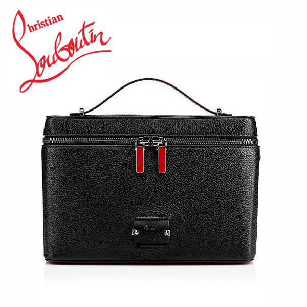 ☆クリスチャン ルブタン 偽物☆ディオール louboutin Kypipouch ブラック 2way ハンド/ショルダーバック3185198B266