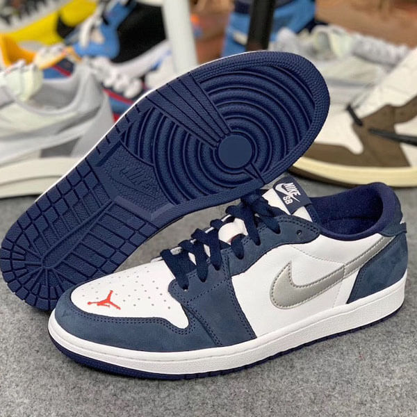 ナイキ Jordan 1 Low SB Midnight Navy コピージョーダンミッドナイト CJ7891-400