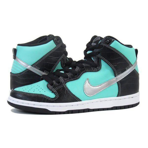 Diamond Supply Co x ナイキ偽物Dunk SB High Premium 'Tiffany' 2014 653599400