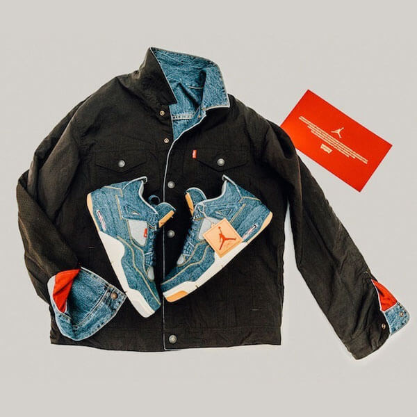 ナイキ AIR JORDANコピー LEVIS REVERSIBLE TRUCKER JACKET LEVI'S BLUE