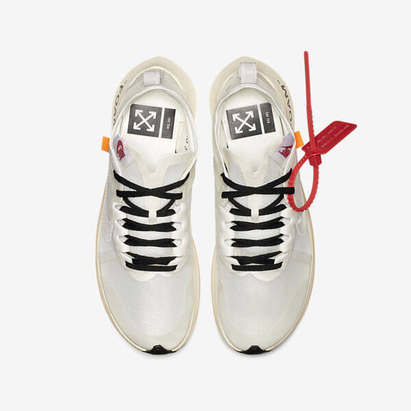 ナイキ モア アップ テンポ 偽物  Off-White ナイキ Zoom Fly オフホワイト ナイキ ズームフライ AJ4588 100