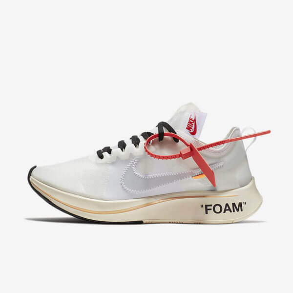 ナイキ モア アップ テンポ 偽物  Off-White ナイキ Zoom Fly オフホワイト ナイキ ズームフライ AJ4588 100