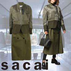 サカイコート 偽物【20AW】sacai★レイヤード 