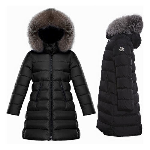 2020/21秋冬MONCLER(モンクレール)偽物☆ABELLE☆ブラック12A14A