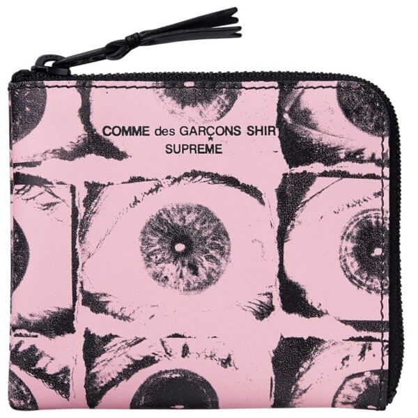 シュプリーム コムデギャルソン 財布 偽物 Comme Des Garcons CDG Eyes 財布