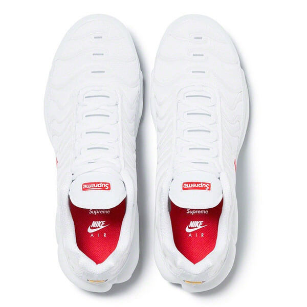 ナイキ Air Max Plus  シュプリーム 偽物 シュプリーム  エアマックス プラス Box Logo WHITE