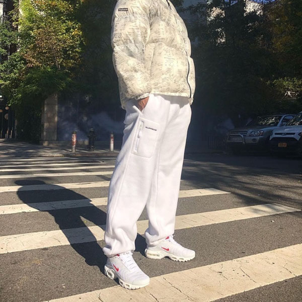 ナイキ Air Max Plus  シュプリーム 偽物 シュプリーム  エアマックス プラス Box Logo WHITE