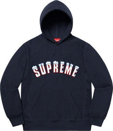 シュプリーム ボックス ロゴ パーカー 偽物 送料無料 シュプリーム Icy Arc Hooded Sweatshirt AW21