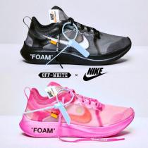 ナイキ スニーカー 人気 OFF-WHITE × ナイキ ZOOM FLY SP - オフホワイ...