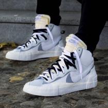 シュプリーム スーパーコピー ジョーダン ナイキ SACAI Blazer Mid white ...