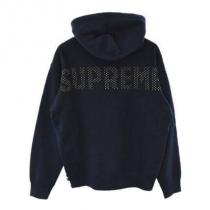 シュプリームパーカー偽物 コムデギャルソン パーカー Studded Hooded Sweats...