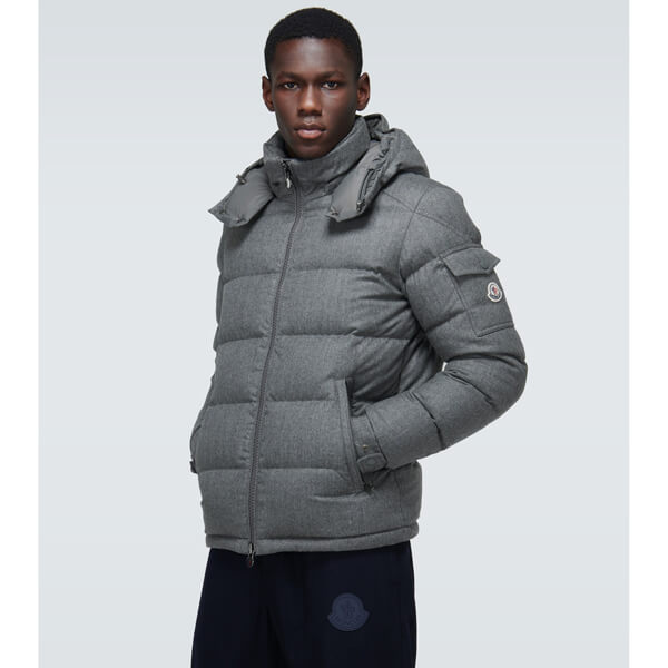 【MONCLER★20/21秋冬】偽物ダウンジャケット MONTGENEVRE_GREY 0911A5370054272940