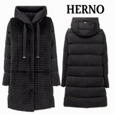 HERNO ヘルノ偽物RESORT エコファー フード付き パデッド コートpi066dr12356 9300