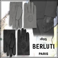 新作☆【ベルルッティ】Gants En Cuir レザーグローブ コピー G0015