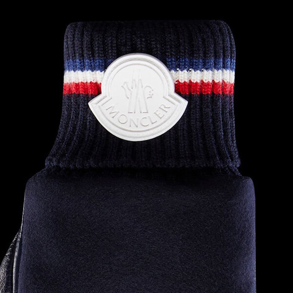 Moncler★2021AW★ロゴワッペン&トリコロール手袋偽物★