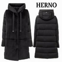 HERNO ヘルノ偽物RESORT エコファー フード付き パデッド コートpi066dr123...