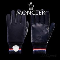 Moncler★2021AW★ロゴワッペン&トリコロール手袋偽物★