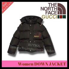 歴史的コラボ入手困難!グッチ×ザノースフェイス Women DOWN JACKET