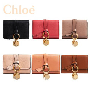 【CHLOE】クロエ「ALPHABET」トリフォールドウォレットコピー