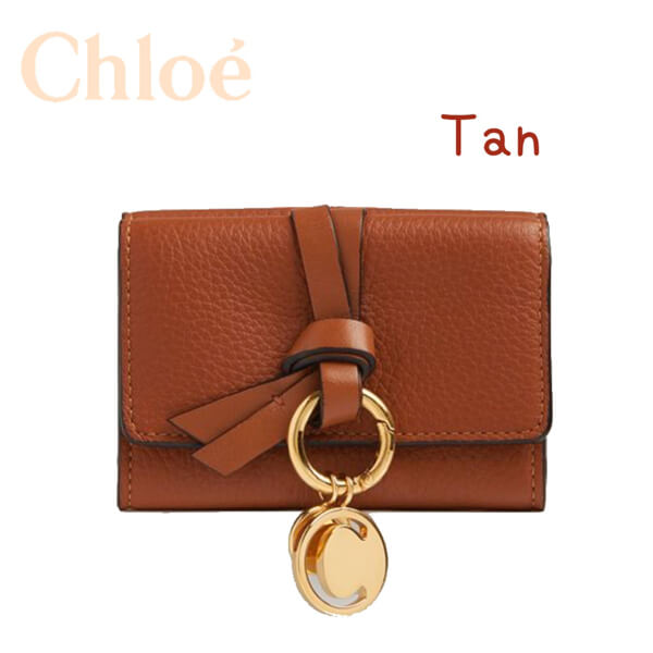 【CHLOE】クロエ「ALPHABET」トリフォールドウォレットコピー