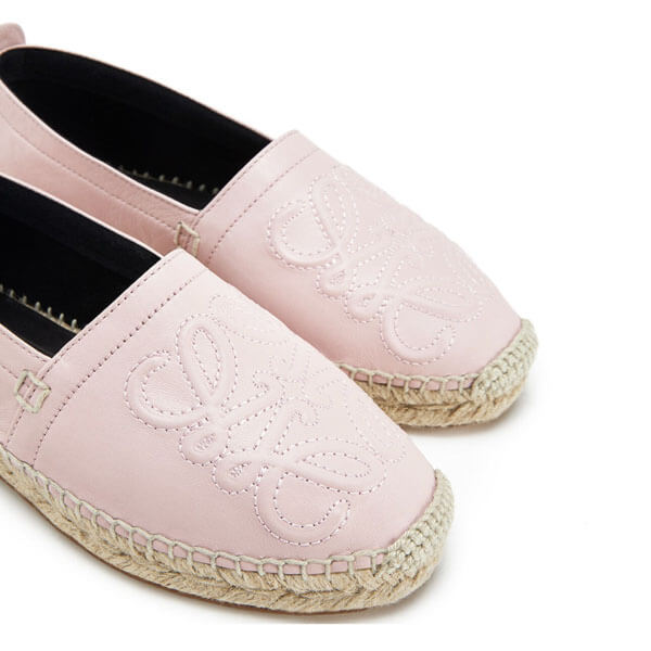 20/21★ロエベ★ロエベ Anagram Espadrille フラットシューズ偽物453.10.346