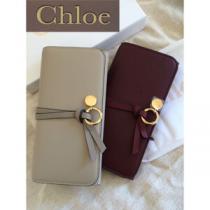 【アウトレット】Chloe チャーム付きロングウオレット偽物現品限り♪