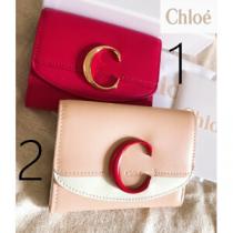 【アウトレット】クロエChloe クロエシー♪三つ折り財布♪偽物ミニ財布