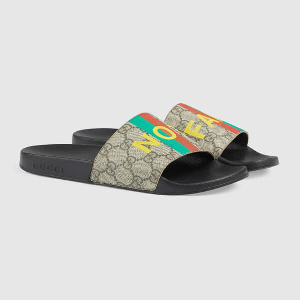 グッチ FAKE NOT 偽物★20/21秋冬 グッチ サンダル SLIDE SANDAL 636344 2GC00 8252