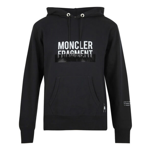 19SS★MONCLER≪7 Fragment≫フーディ偽物 Black