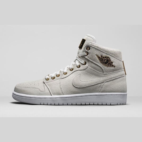 【大人気★限定コラボ】ナイキ Jordan 1 Retro Pinnacle White 偽物705075-130 2015