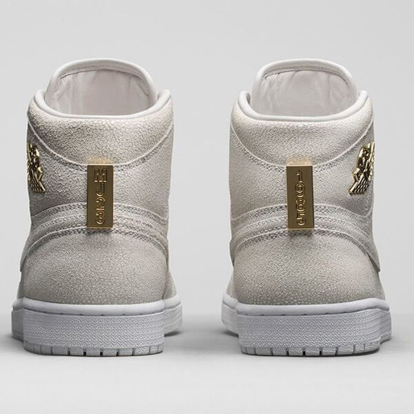 【大人気★限定コラボ】ナイキ Jordan 1 Retro Pinnacle White 偽物705075-130 2015