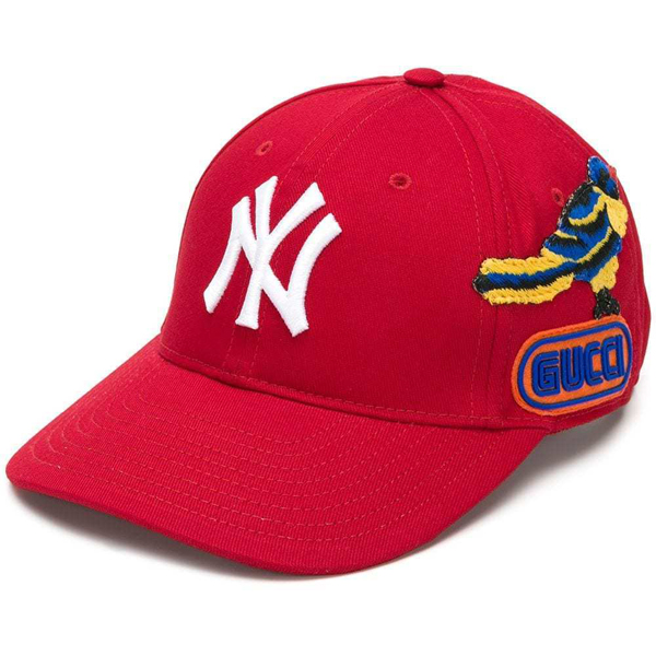 累積売上総額第１位【グッチ★20春夏】NY YANKEES BASEBALL CAP