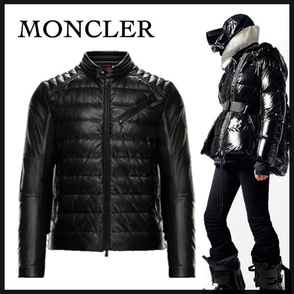 【Moncler/ モンクレール 新作 ダウン】SYLVANER バイカージャケット コピー 0911A50U0050118999