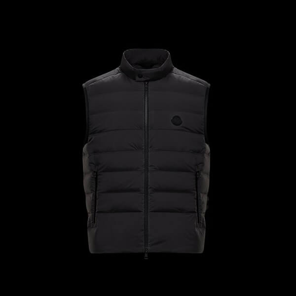 21SS【MONCLER】モンクレール 新作 ベスト シリコンロゴ入りライトダウンベストGORDES 偽物