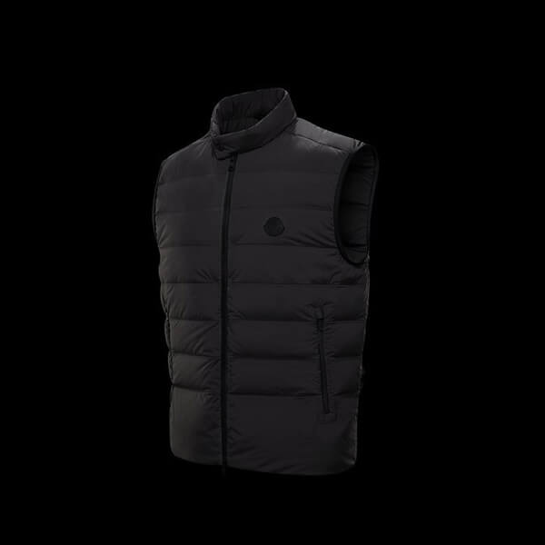 21SS【MONCLER】モンクレール 新作 ベスト シリコンロゴ入りライトダウンベストGORDES 偽物