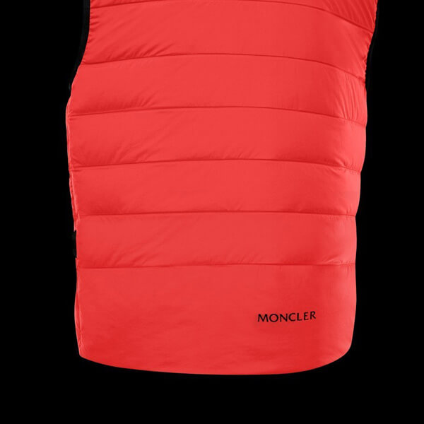 21SS【MONCLER】モンクレール 新作 ベスト シリコンロゴ入りライトダウンベストGORDES 偽物