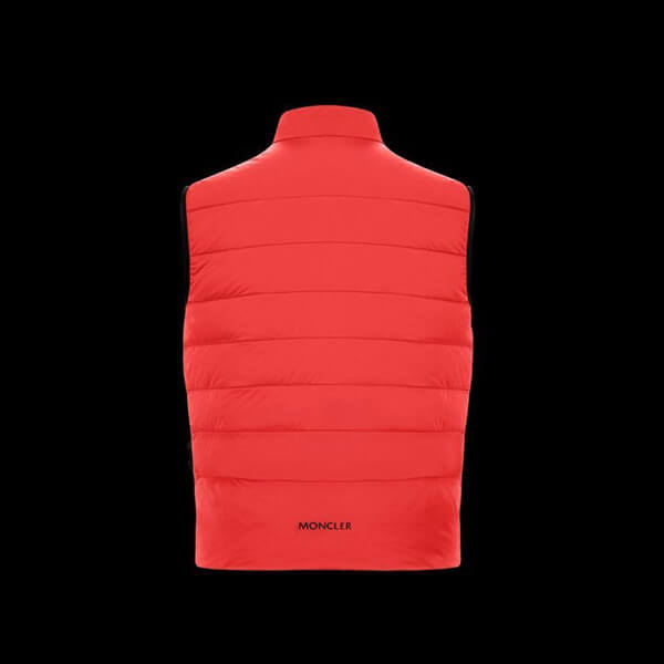 21SS【MONCLER】モンクレール 新作 ベスト シリコンロゴ入りライトダウンベストGORDES 偽物