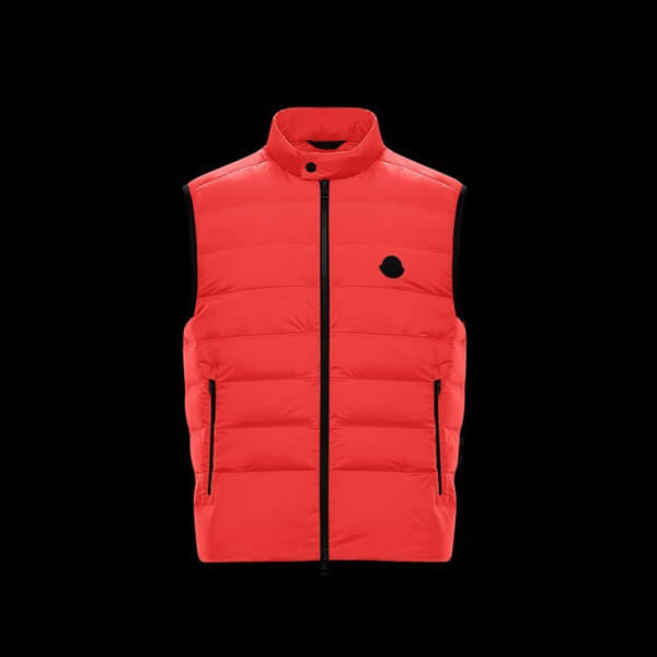 21SS【MONCLER】モンクレール 新作 ベスト シリコンロゴ入りライトダウンベストGORDES 偽物