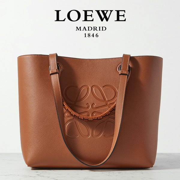 ロエベ Anagram Small leather tote 偽物 A717S72X031100