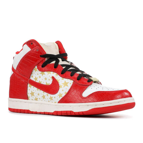 入手困難！シュプリームx ナイキ コラボ Dunk High Pro SB 'Red'