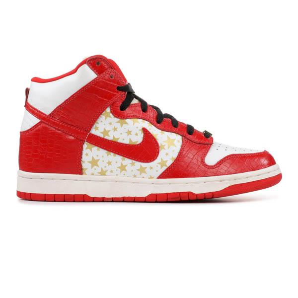 入手困難！シュプリームx ナイキ コラボ Dunk High Pro SB 'Red'