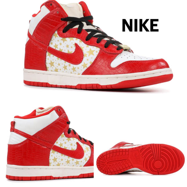 入手困難！シュプリームx ナイキ コラボ Dunk High Pro SB 'Red'