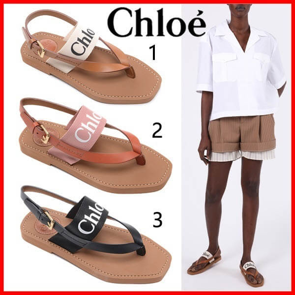 ★CHLOE★Woody サンダル コピー  CHC20U32708