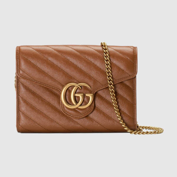 ★ 20AW新作 日本未発売【グッチ】 GG Marmont mini bag 474575 0OLFT 2535