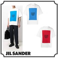 2021SS新作【JIL SANDER】クルーネック Tシャツ プリント 偽物 cotton JSMS707043-MS248508