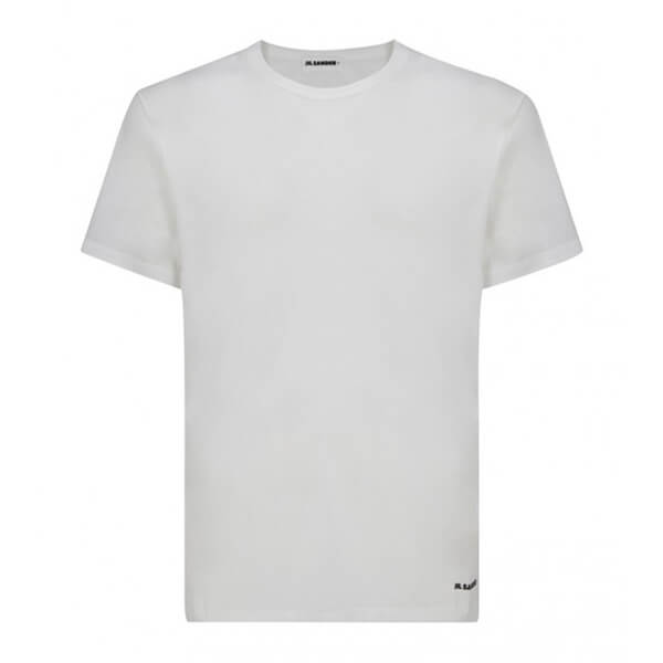 【Jil Sander】裾ロゴ 半袖 Tシャツ コピー  JPUS706530MS248808 100