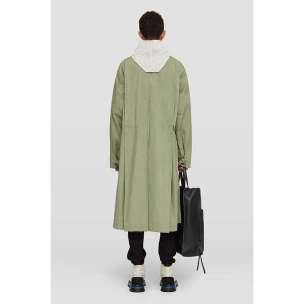 【人気】JIL SANDER コットン製シングルブレストコート JSMS430301-MS243600