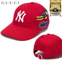 累積売上総額第１位【グッチ★20春夏】NY YANKEES BASEBALL CAP