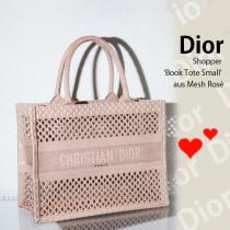 21SS ディオール Shopper Book Tote Small aus Mesh レディースファッション