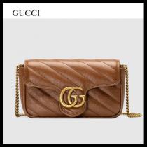 ★ 20AW新作 ロンドン【グッチ】 GG Marmont super mini bag 476433 0OLFT 2535